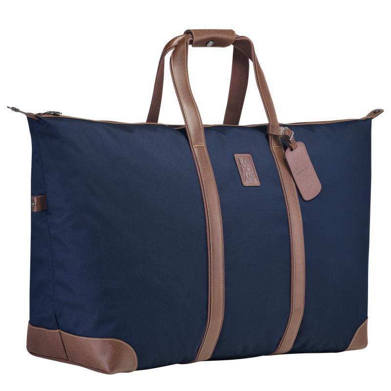 Longchamp Boxford L Reistas Dames Blauw Belgium | L1223080127