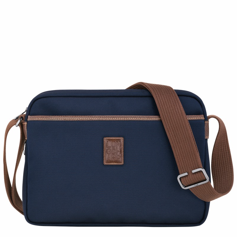 Longchamp Boxford M Buckettas Heren Blauw Belgium | 20053080127