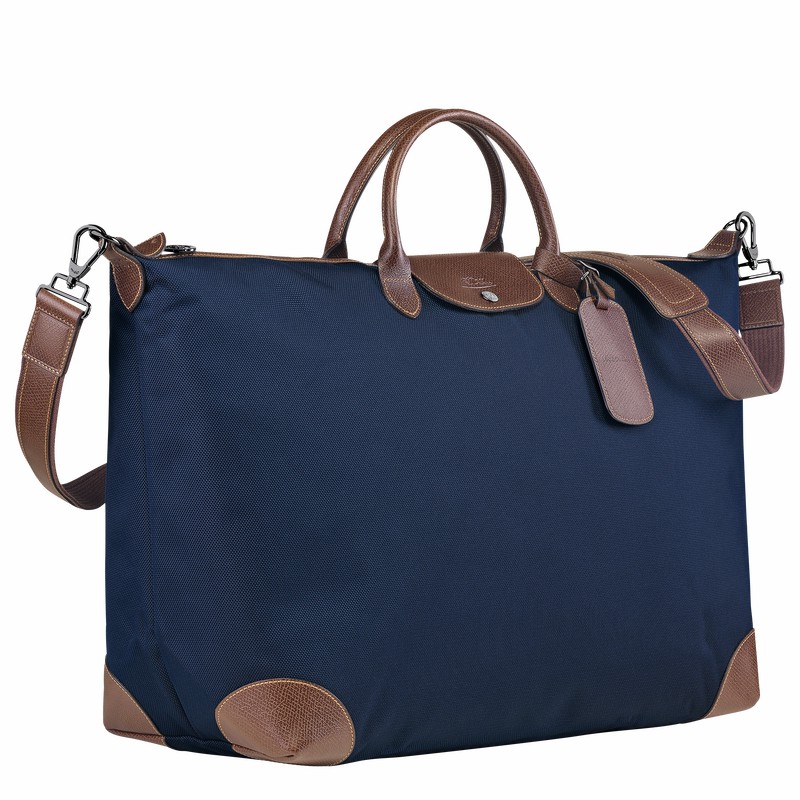 Longchamp Boxford M Reistas Dames Blauw Belgium | L1625080127