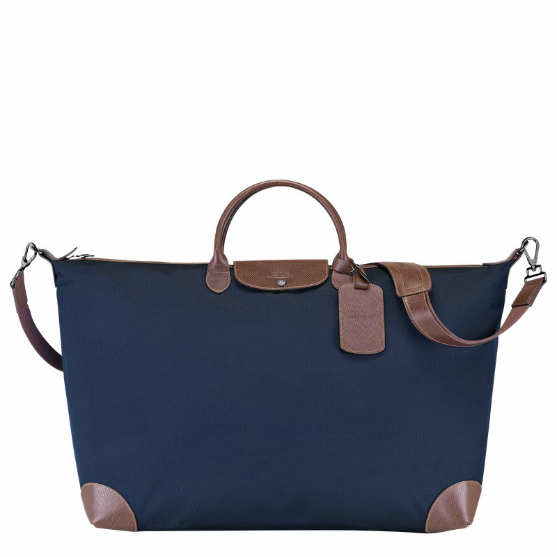 Longchamp Boxford M Reistas Dames Blauw Belgium | L1625080127