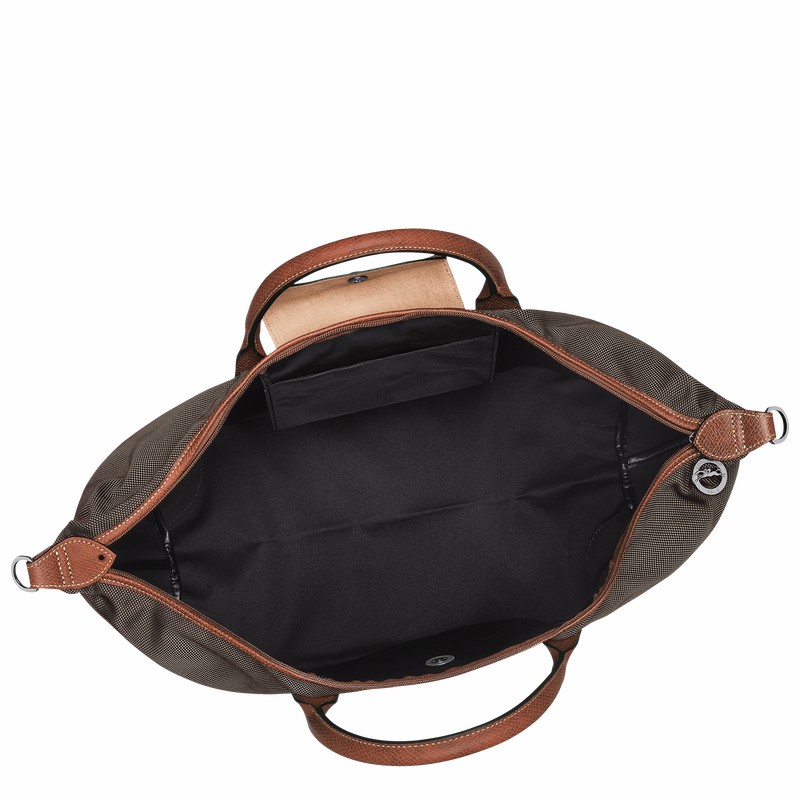 Longchamp Boxford M Reistas Heren Bruin Belgium | L1625080042-