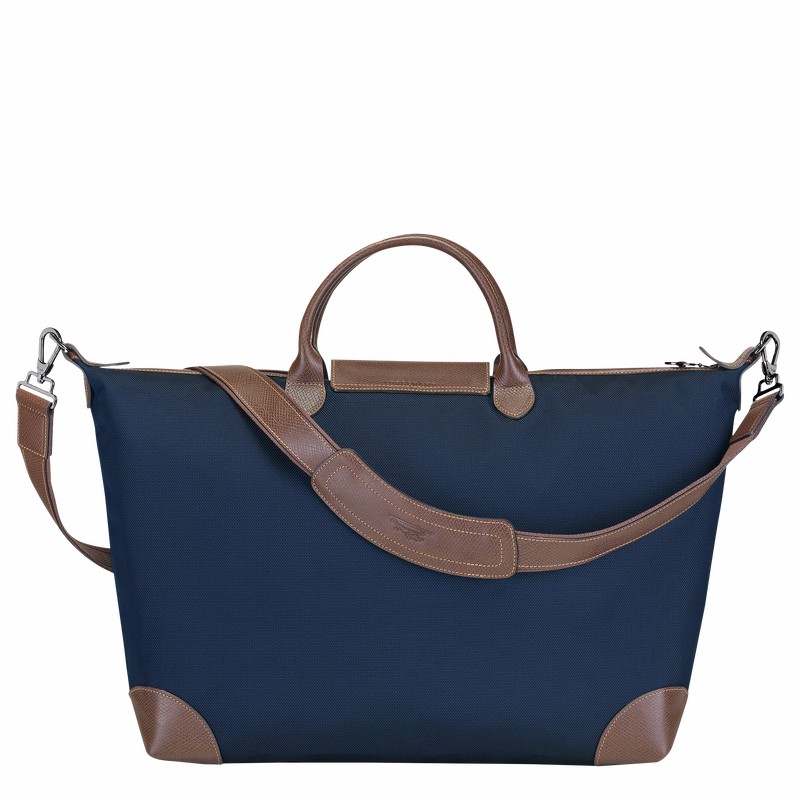 Longchamp Boxford S Reistas Dames Blauw Belgium | L1624080127