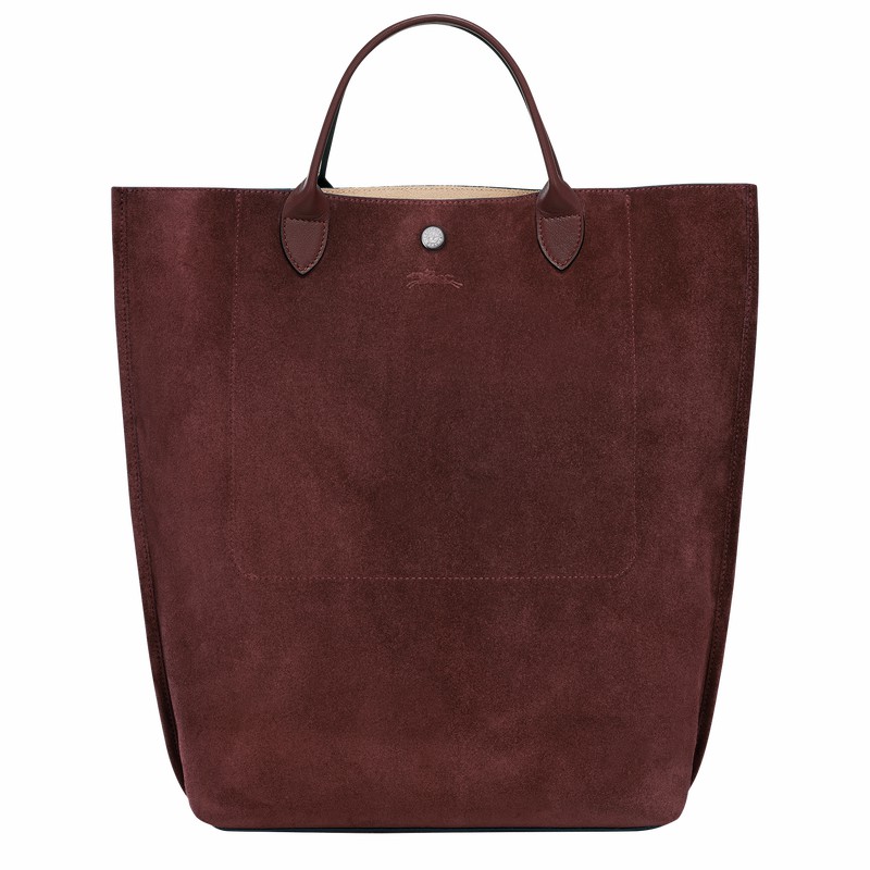 Longchamp Cabas Longchamp M Tote Tassen Dames Bordeaux Belgium | 10277HFO009