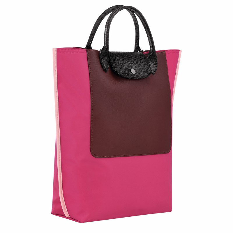 Longchamp Cabas Longchamp M Tote Tassen Dames Fuchsie Belgium | 10264093J13