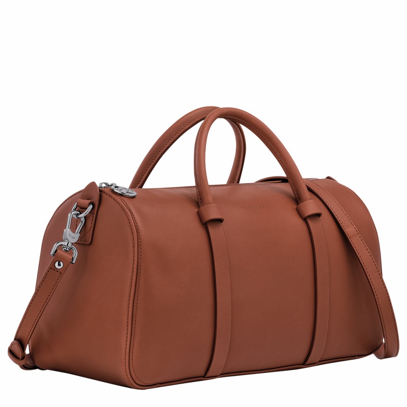 Longchamp Daylong L Handtas Dames Bruin Belgium | 10282HFK504