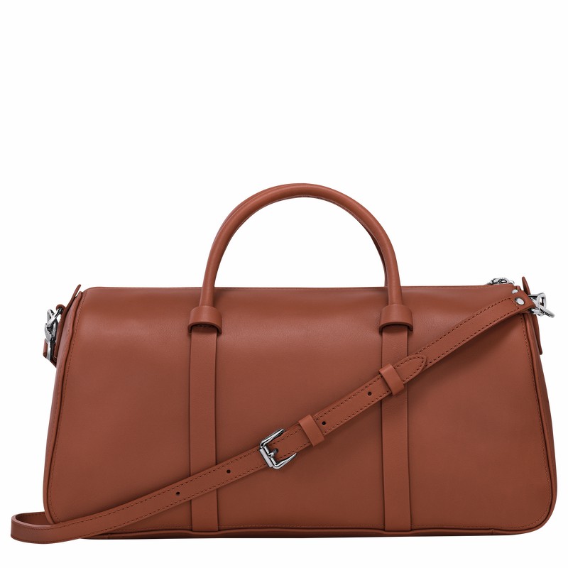 Longchamp Daylong L Handtas Dames Bruin Belgium | 10282HFK504