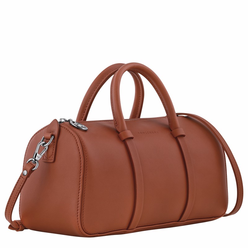 Longchamp Daylong M Handtas Dames Bruin Belgium | 10271HFK504