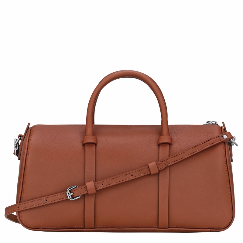 Longchamp Daylong M Handtas Dames Bruin Belgium | 10271HFK504