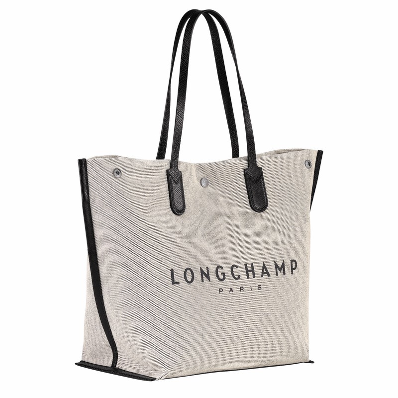 Longchamp Essential L Tote Tassen Dames Wit Belgium | 10090HSG037