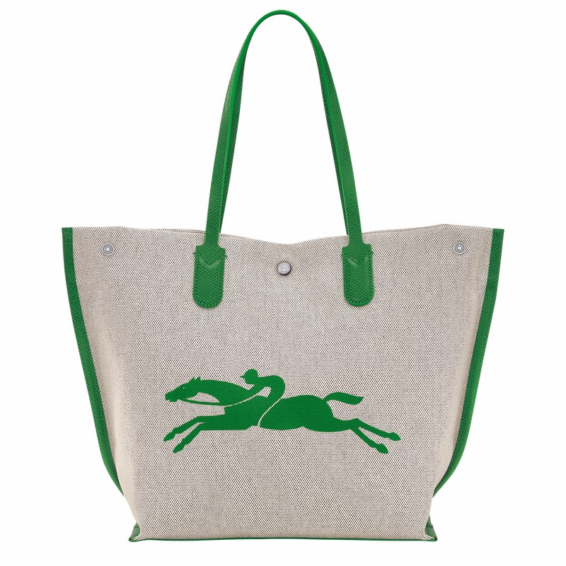 Longchamp Essential L Tote Tassen Dames Groen Belgium | 10090HSG129