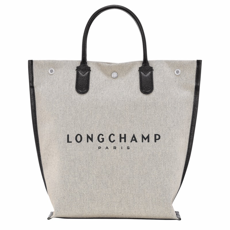 Longchamp Essential M Tote Tassen Dames Wit Belgium | 10211HSG037