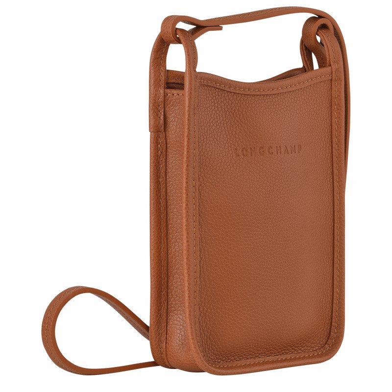 Longchamp Le FOULONNÉ Hoesje Dames Caramel Belgium | 34200021121