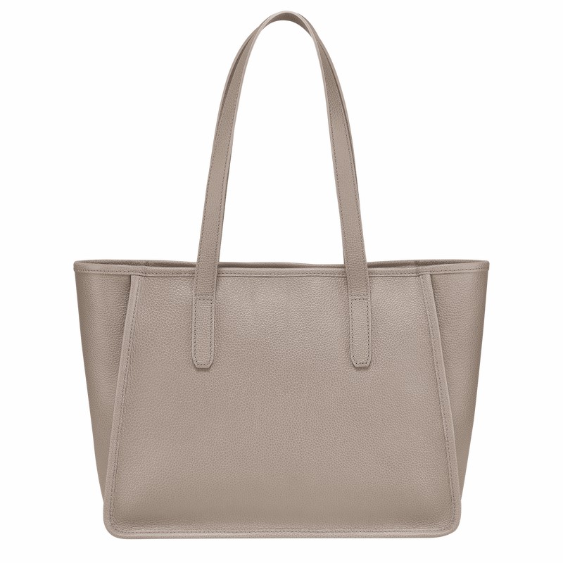 Longchamp Le FOULONNÉ L Tote Tassen Dames Grijs Belgium | 10190021P55