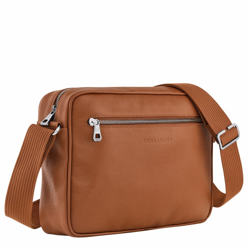 Longchamp Le FOULONNÉ M Buckettas Heren Caramel Belgium | 20044021F72