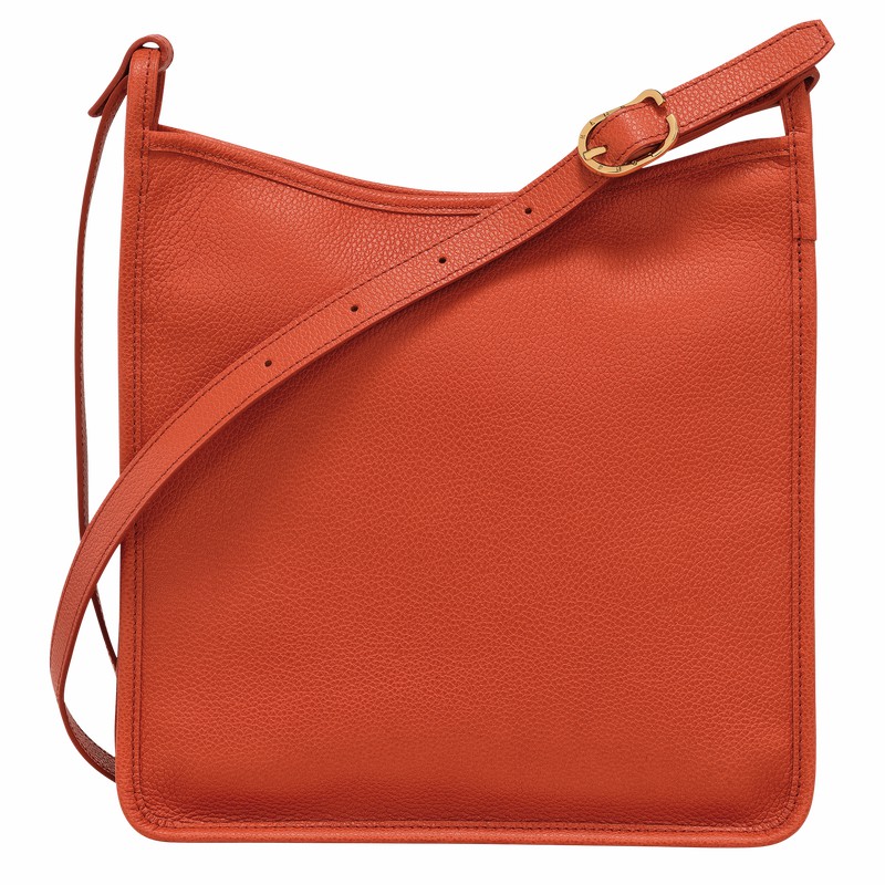 Longchamp Le FOULONNÉ M Crossbodytassen Dames Oranje Belgium | 10140021685