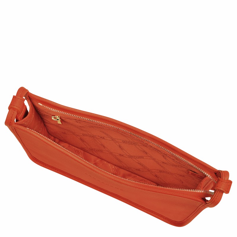 Longchamp Le FOULONNÉ M Crossbodytassen Dames Oranje Belgium | 10140021685