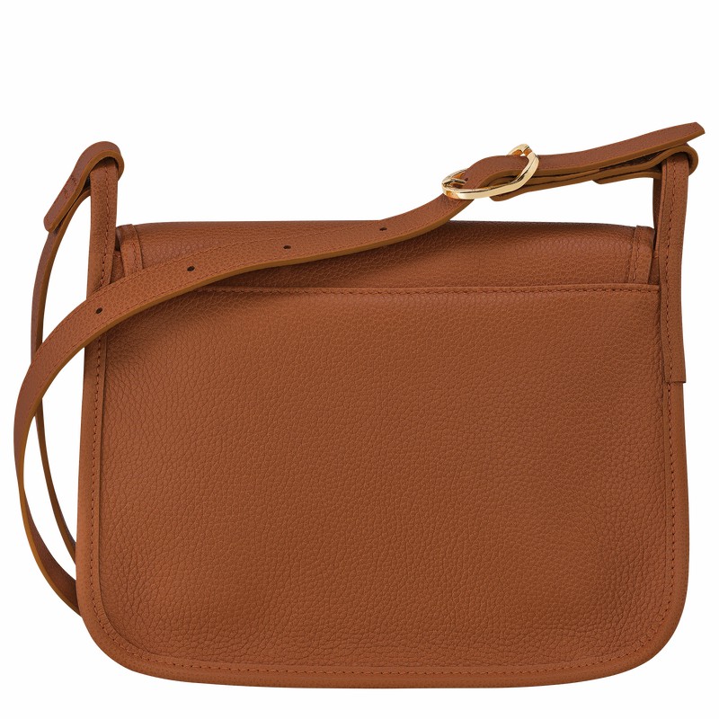 Longchamp Le FOULONNÉ M Crossbodytassen Dames Caramel Belgium | 10135021121