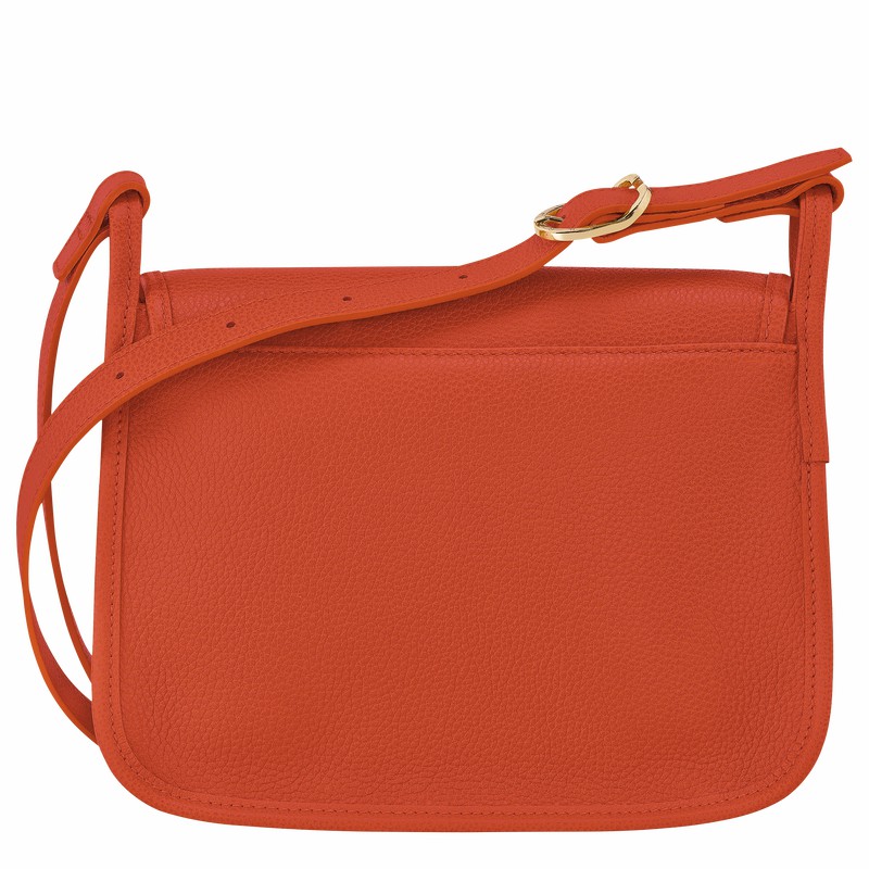 Longchamp Le FOULONNÉ M Crossbodytassen Dames Oranje Belgium | 10135021685