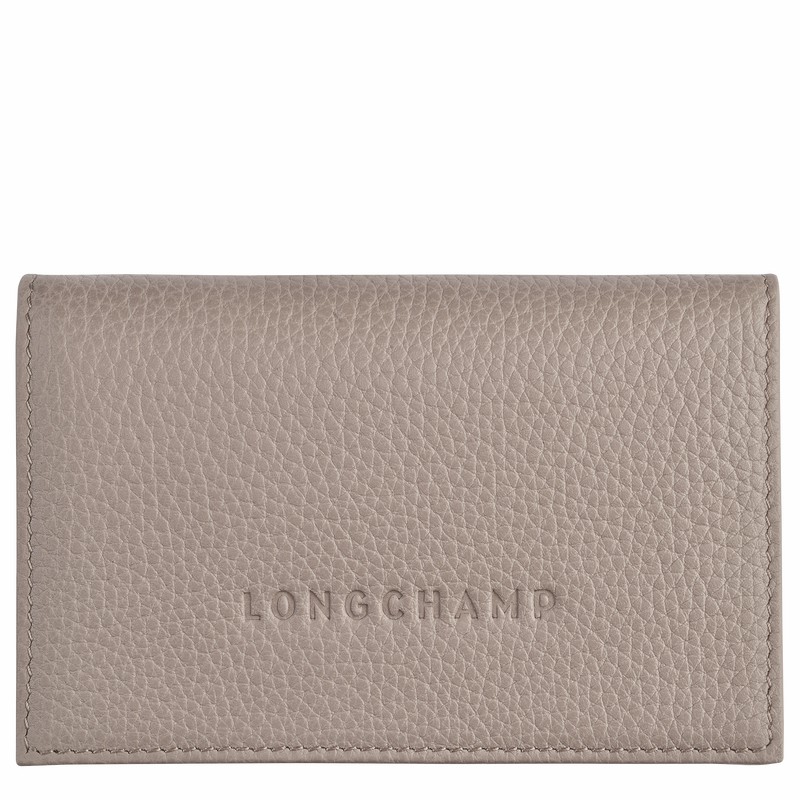 Longchamp Le FOULONNÉ Pasjeshouder Heren Grijs Belgium | L3243021P55-