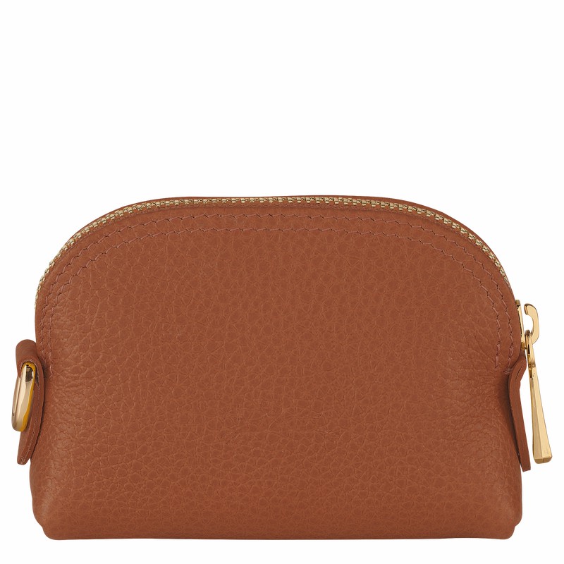 Longchamp Le FOULONNÉ Portemonnee Dames Caramel Belgium | L3686021121