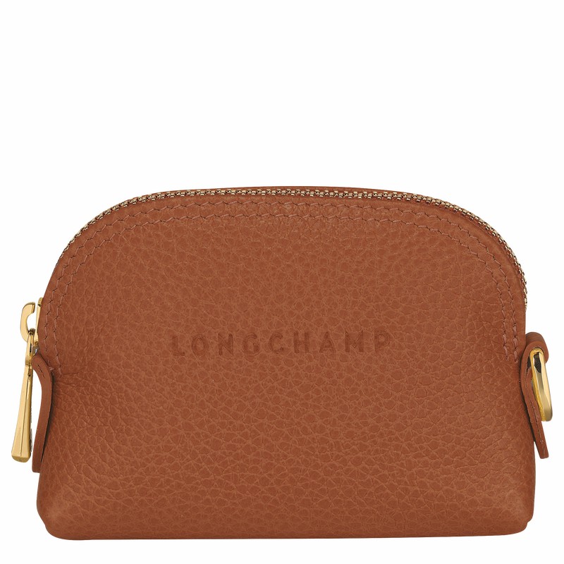 Longchamp Le FOULONNÉ Portemonnee Dames Caramel Belgium | L3686021121