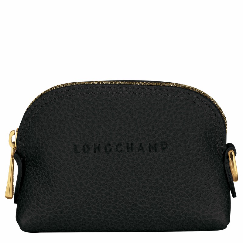 Longchamp Le FOULONNÉ Portemonnee Dames Zwart Belgium | L3686021001