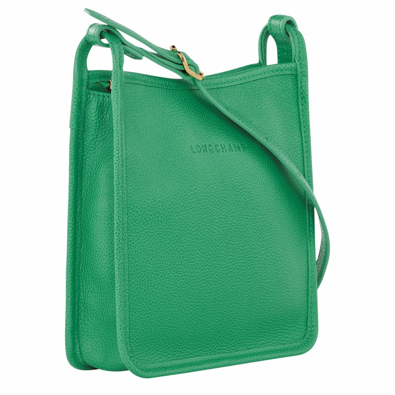 Longchamp Le FOULONNÉ S Crossbodytassen Dames Groen Belgium | 10138021129