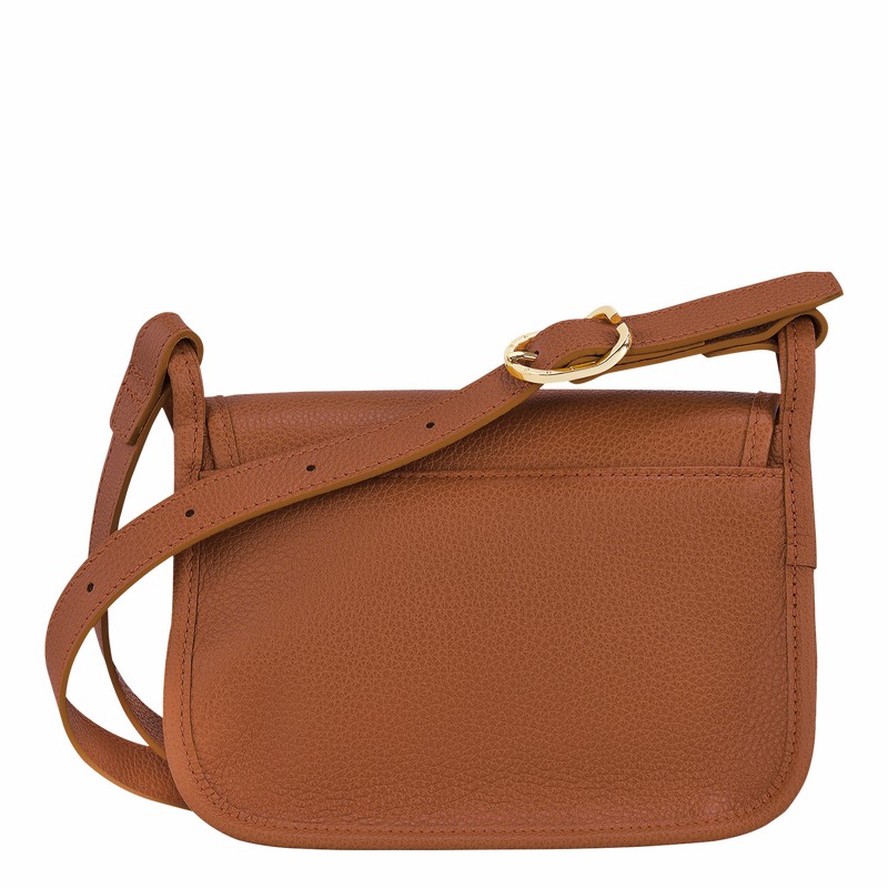 Longchamp Le FOULONNÉ S Crossbodytassen Dames Caramel Belgium | 10134021121