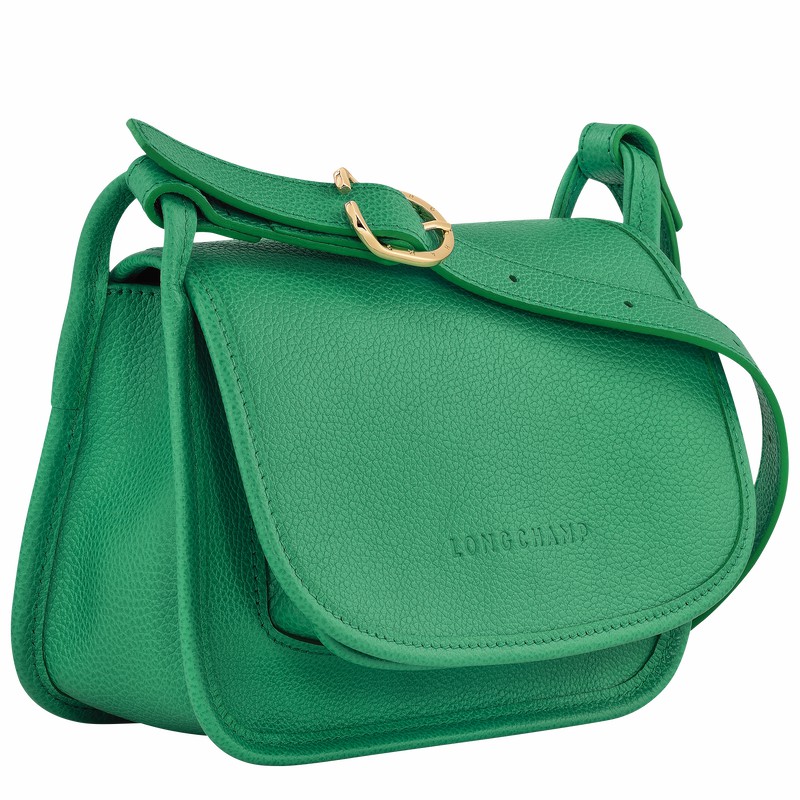 Longchamp Le FOULONNÉ S Crossbodytassen Dames Groen Belgium | 10134021129