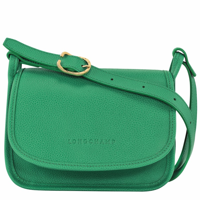 Longchamp Le FOULONNÉ S Crossbodytassen Dames Groen Belgium | 10134021129