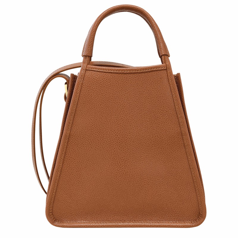 Longchamp Le FOULONNÉ S Handtas Dames Caramel Belgium | 10233021121