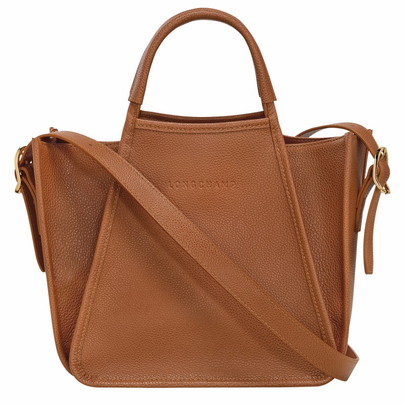 Longchamp Le FOULONNÉ S Handtas Dames Caramel Belgium | 10233021121