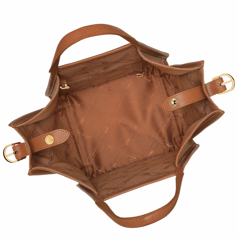 Longchamp Le FOULONNÉ S Handtas Dames Caramel Belgium | 10233021121