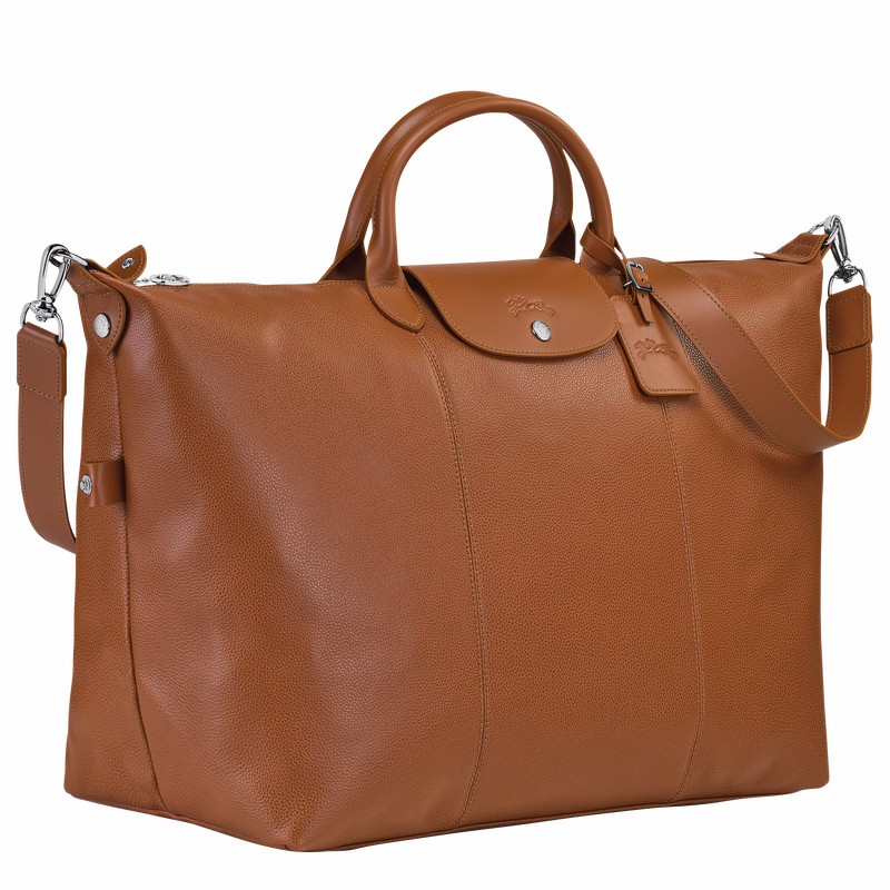 Longchamp Le FOULONNÉ S Reistas Dames Caramel Belgium | L1624021F72