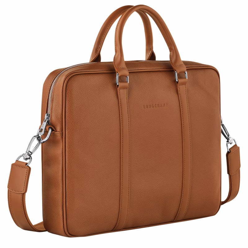 Longchamp Le FOULONNÉ XS Aktentas Dames Caramel Belgium | L2121021F72