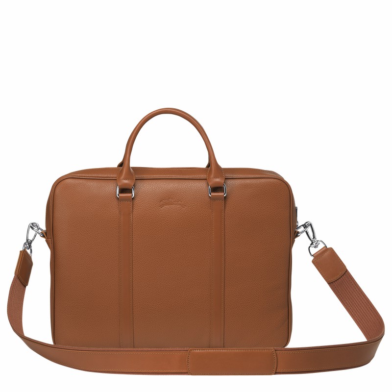 Longchamp Le FOULONNÉ XS Aktentas Dames Caramel Belgium | L2121021F72