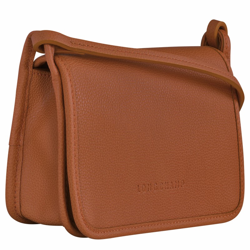 Longchamp Le FOULONNÉ XS Clutch Dames Caramel Belgium | 10133021121