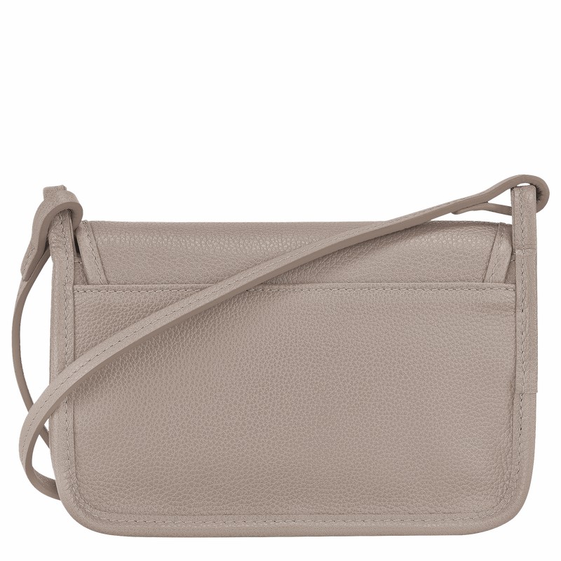 Longchamp Le FOULONNÉ XS Clutch Dames Grijs Belgium | 10133021P55