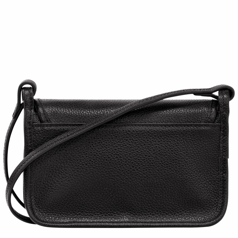 Longchamp Le FOULONNÉ XS Clutch Dames Zwart Belgium | 10133021001