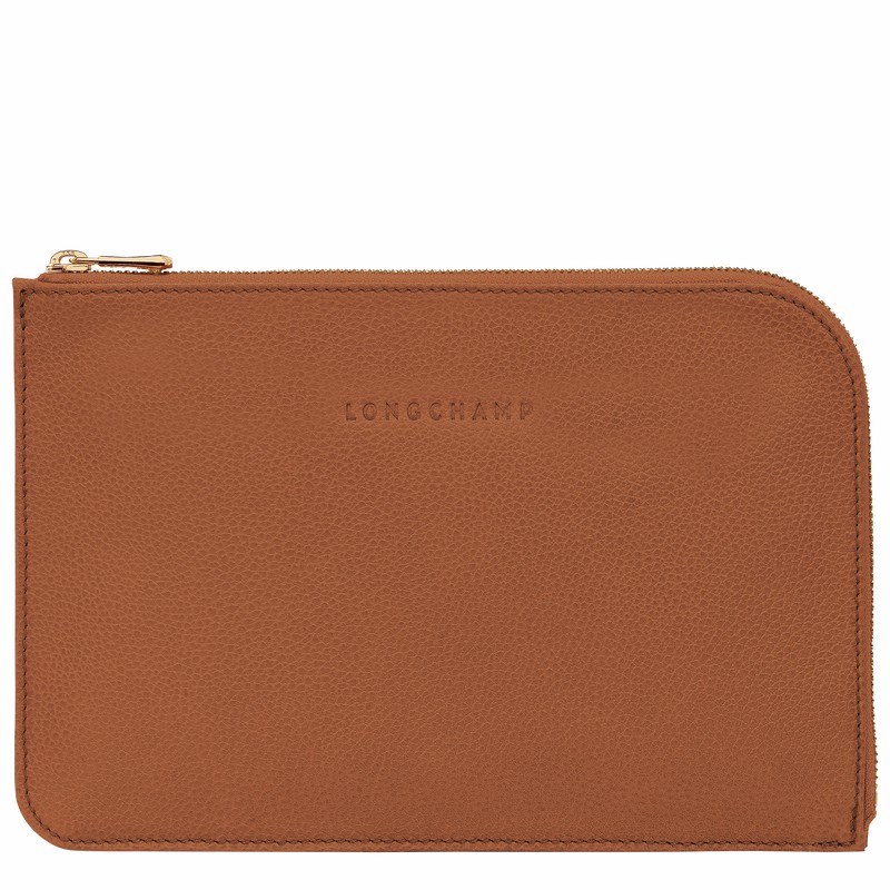 Longchamp Le FOULONNÉ Zak Dames Caramel Belgium | 30040021121