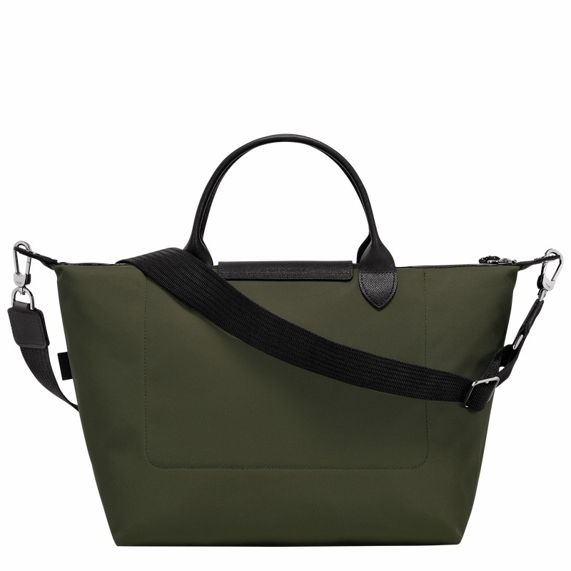 Longchamp Le Pliage Energy L Handtas Dames Khaki Belgium | L1515HSR892