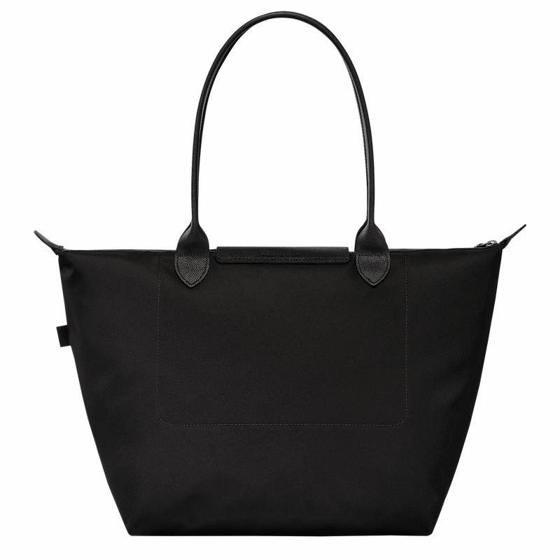 Longchamp Le Pliage Energy L Tote Tassen Dames Zwart Belgium | L1899HSR001