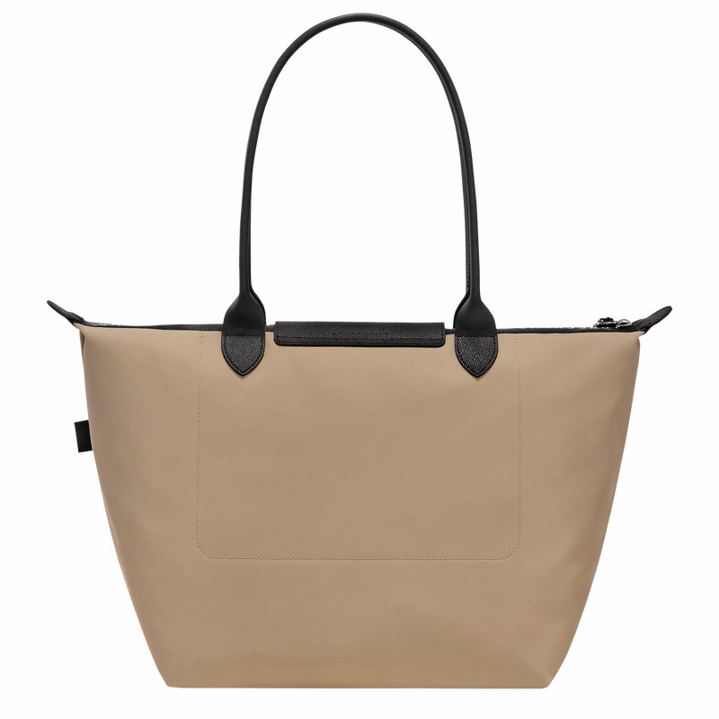 Longchamp Le Pliage Energy L Tote Tassen Dames Grijs Belgium | L1899HSR299