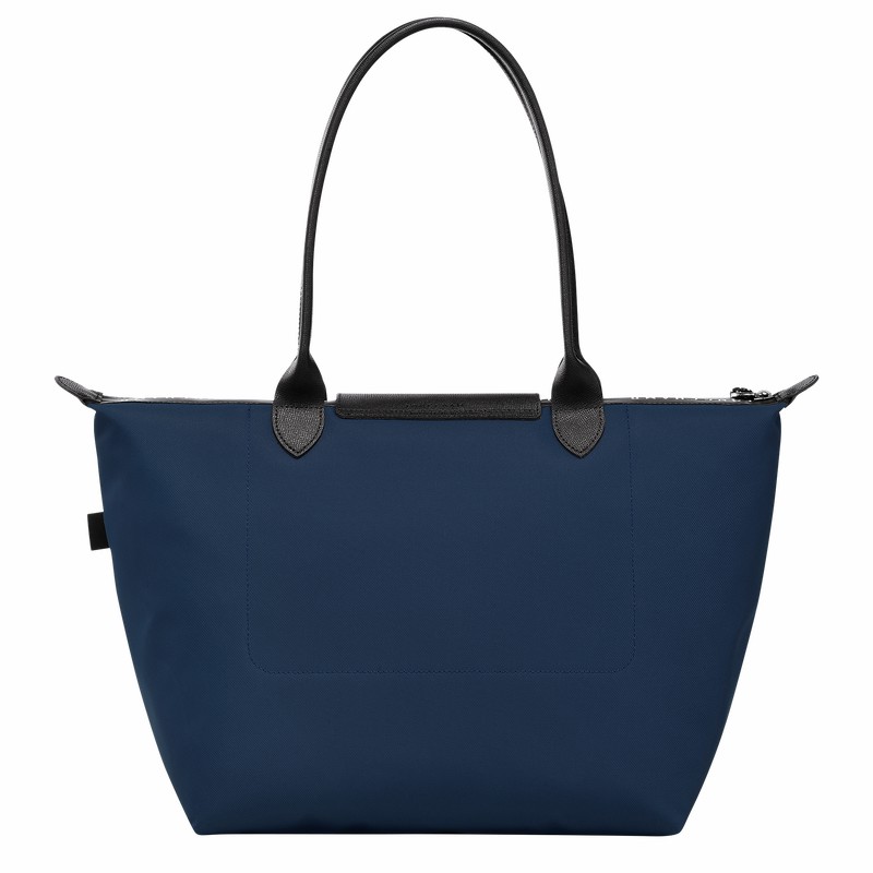 Longchamp Le Pliage Energy L Tote Tassen Dames Donkerblauw Belgium | L1899HSR006