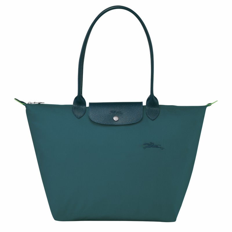 Longchamp Le Pliage Green L Tote Tassen Dames Pauw Belgium | L1899919P89