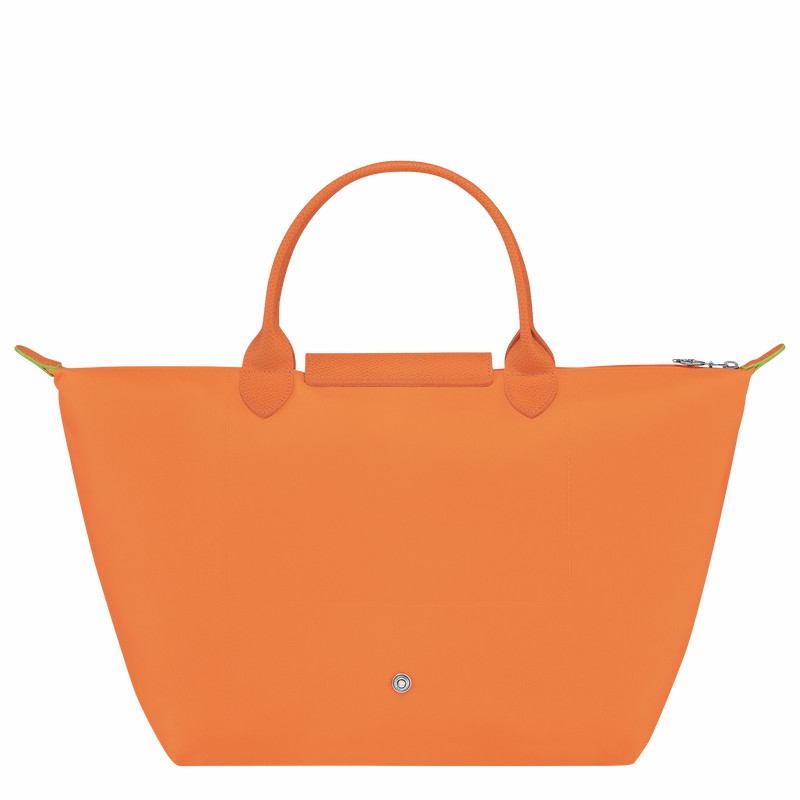 Longchamp Le Pliage Green M Handtas Dames Oranje Belgium | L1623919P54