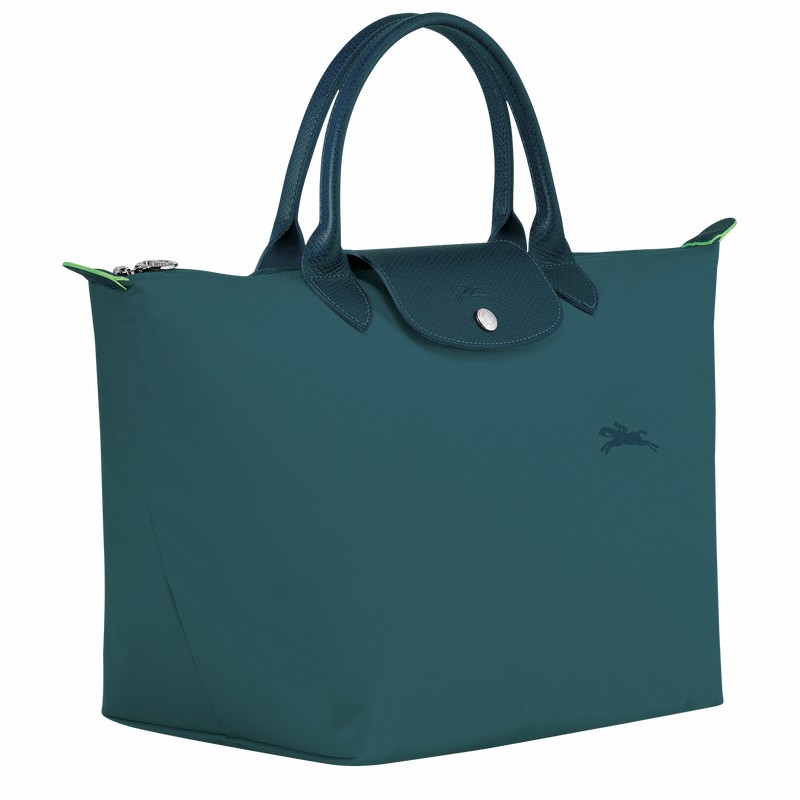 Longchamp Le Pliage Green M Handtas Dames Pauw Belgium | L1623919P89