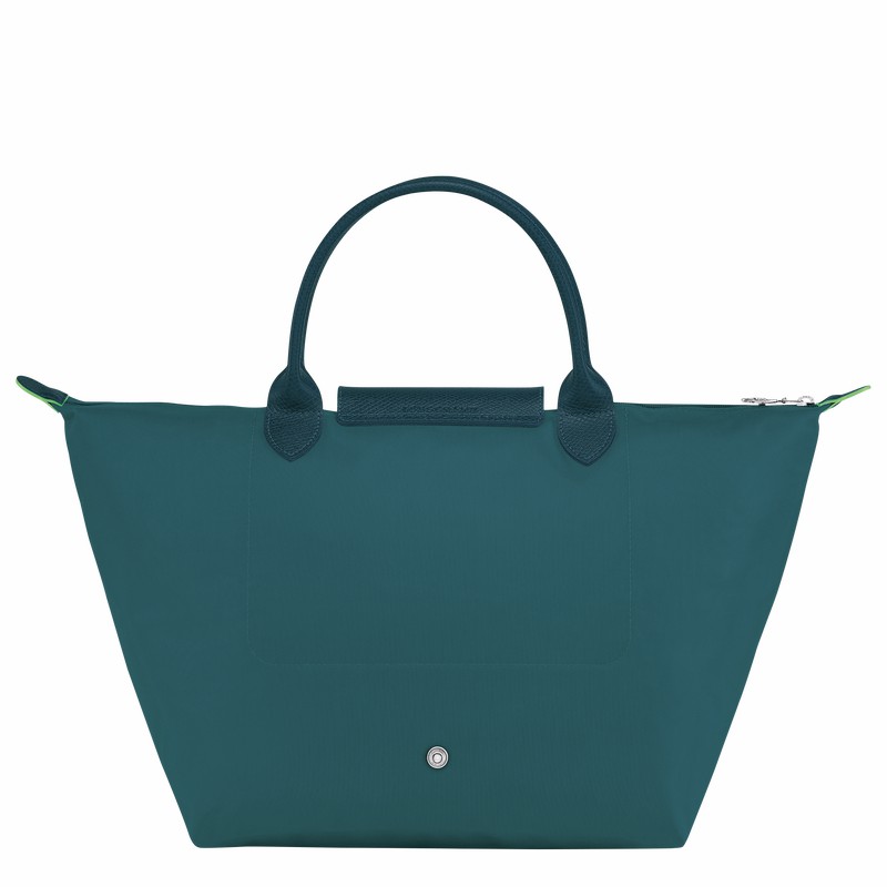 Longchamp Le Pliage Green M Handtas Dames Pauw Belgium | L1623919P89