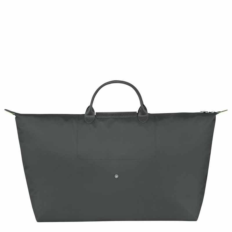 Longchamp Le Pliage Green M Reistas Dames Diepgrijs Belgium | L1625919P66