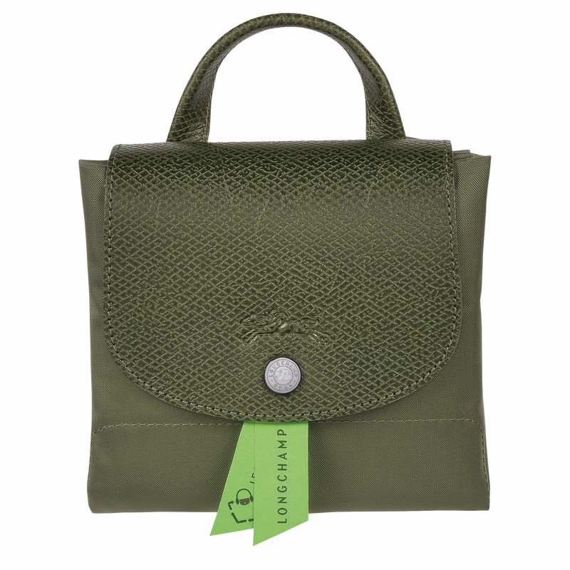 Longchamp Le Pliage Green M Rugzakken Dames Groen Belgium | L1699919479